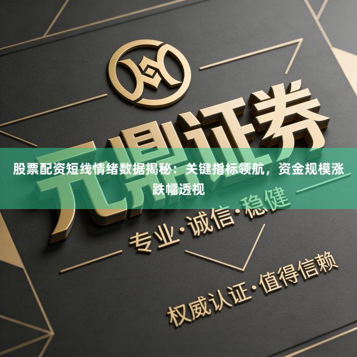 股票配资短线情绪数据揭秘：关键指标领航，资金规模涨跌幅透视