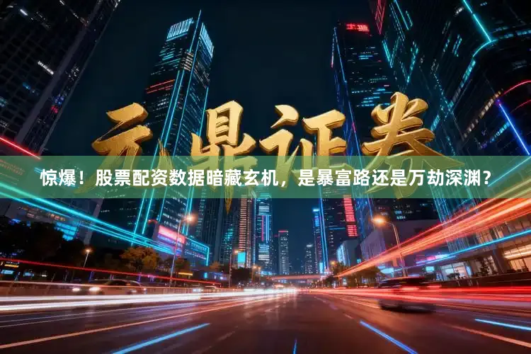 惊爆！股票配资数据暗藏玄机，是暴富路还是万劫深渊？