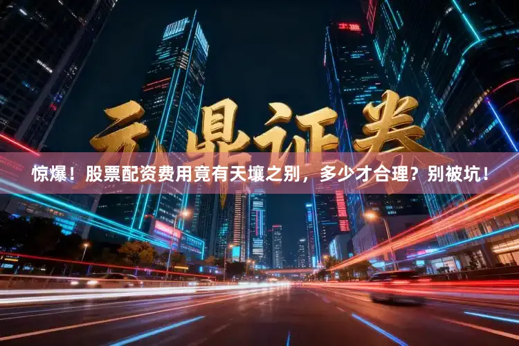 惊爆！股票配资费用竟有天壤之别，多少才合理？别被坑！